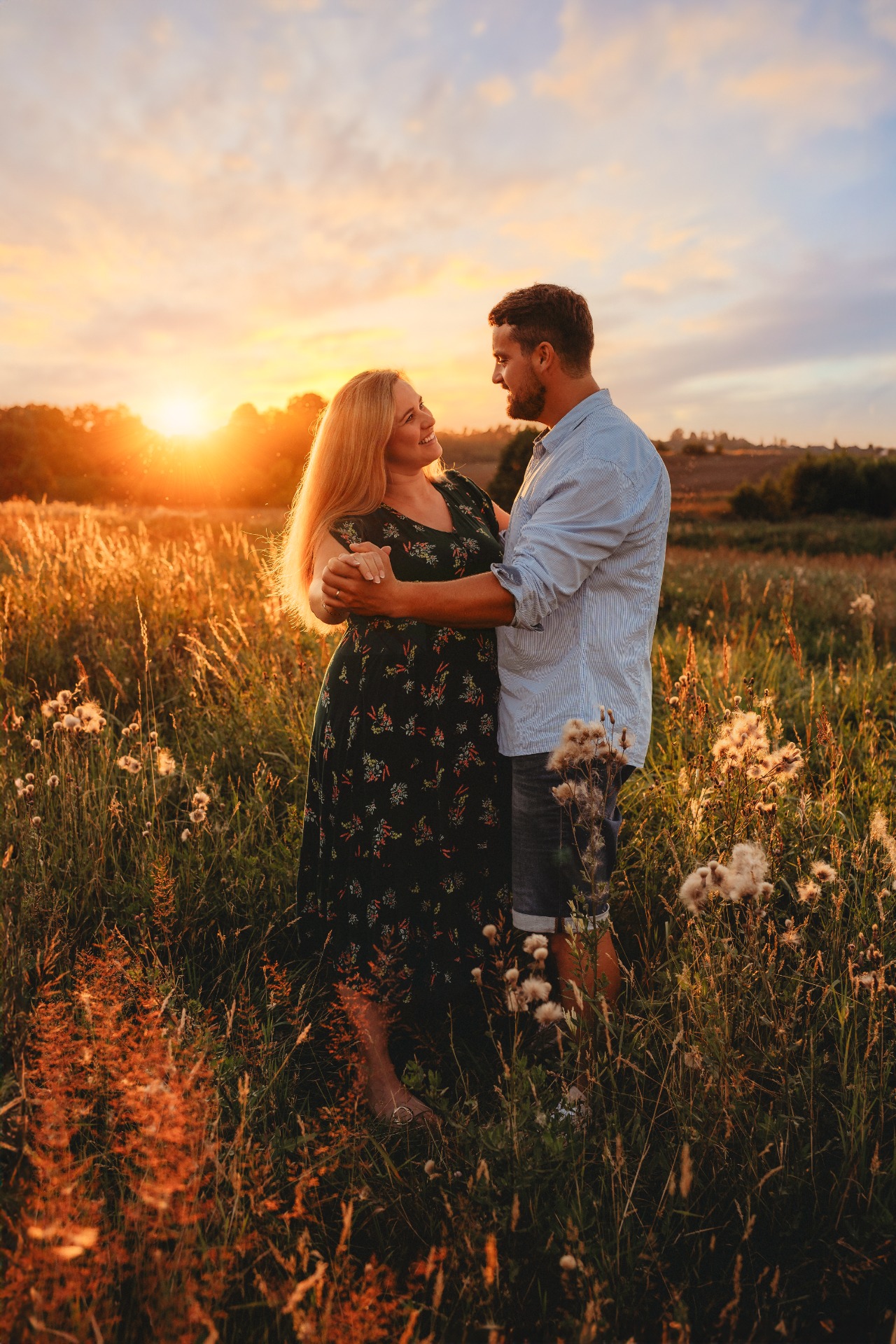 Těhotenské focení  - Golden Hour