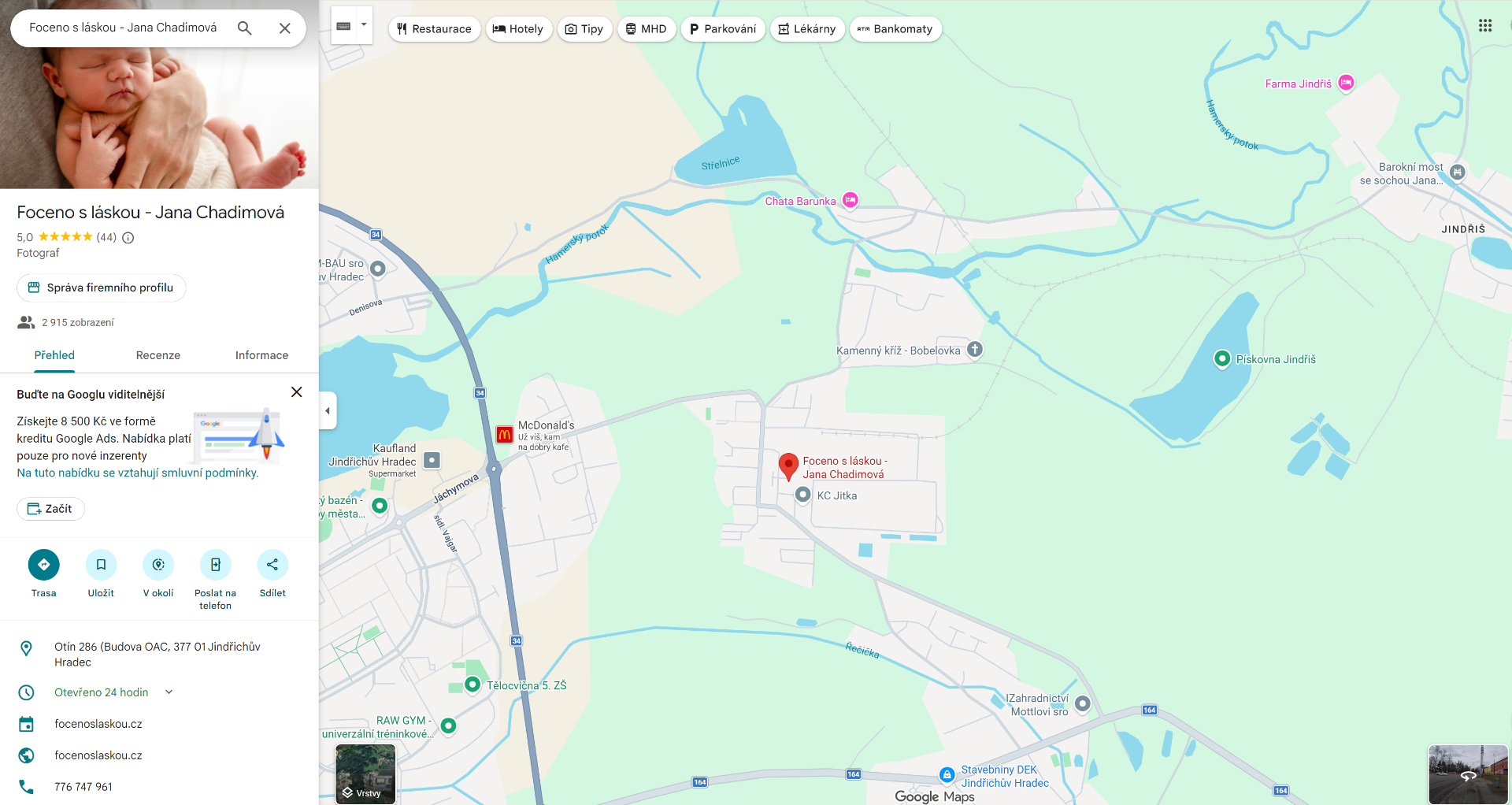 Rozklikni pro interaktivní mapu